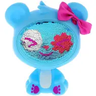 Třpytivé panda mládě 14 cm