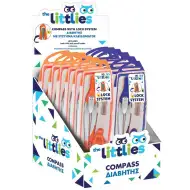 The Littlies: kružítková sada se zámkem ve dvou variantách, 1 ks