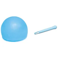 Tiny Wubble svítící ve tmě modrý bublinový míč 30 cm obrázek 3