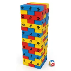 Tlapková hlídka: Barevná věžová hra jenga - Spin Master obrázek 2