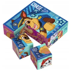 Tlapková patrola 9dílné kostkové puzzle - Trefl obrázek 2
