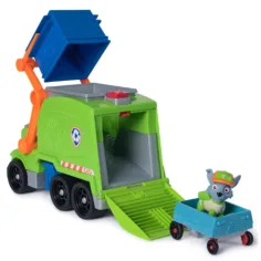 Tlapková patrola: CrushNRoll Rocky deluxe popelářské auto - Spin Master obrázek 2