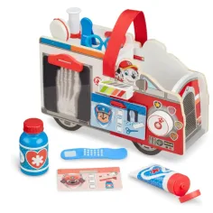 Tlapková patrola Marshall dřevěná sada hasičského auta s doplňky - Melissa & Doug obrázek 3