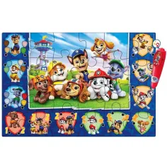 Tlapková patrola interaktivní 24dílné podlahové puzzle - Clementoni obrázek 3