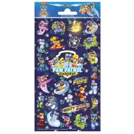 Tlapková patrola třpytivá samolepka