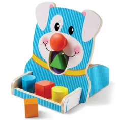 Toč a shazuj dřevěnou hru na rozpoznávání tvarů - Melissa & Doug obrázek 3