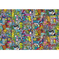 Tokidoki 1000ks panoramatická puzzle - Clementoni obrázek 2