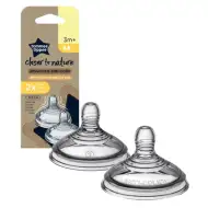Tommee Tippee: Anti-koliková savička se středním průtokem (3 měsíce+) 2 ks