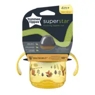 Tommee Tippee: Superstar hrneček na pití žlutý, 190 ml (4 měsíce+)