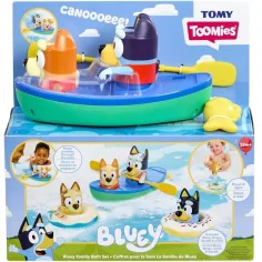 Tomy Toomies: Bluey rodinná projížďka na člunu – hračka do koupele