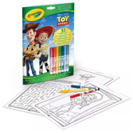Toy Story 5: Omalovánky a pracovní sešit s fixami