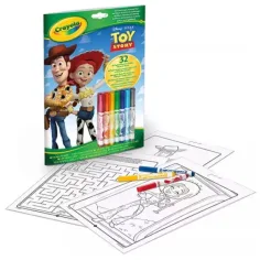 Toy Story 5: Omalovánky a pracovní sešit s fixami