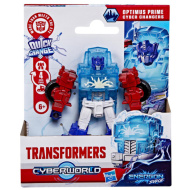 Transformers Cyberworld Cyber Changers: přeměnitelná robotická figurka Optimus Prime - Hasbro