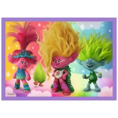 Trollové 3: 4 v 1 puzzle set - Trefl obrázek 4