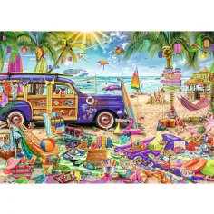 Tropická relaxace puzzle 2000 dílků - Trefl obrázek 2