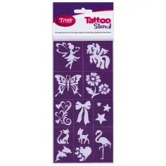 TyToo: Dream pack dívčí sada šablon na třpytivé tetování