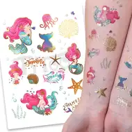 TyToo: Tetování ve formě samolepky s motivem mořské panny