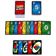 UNO Bez milosti karetní hra - Mattel obrázek 3