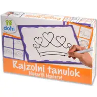 Učím se kreslit krok za krokem dívčí balíček.