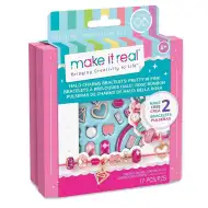 Udělej to skutečné: Výroba šperků, náramky halo charm v růžovém úložišti.