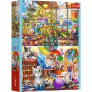 Umění malby 2x500dílné puzzle - Trefl
