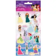 Úžasná sada 3D nálepek Disney princezen 10x22 cm k prodeji