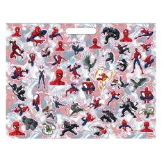 Úžasný Spiderman malovací set s nálepkami a 3 voskovými pastelkami. obrázek 3