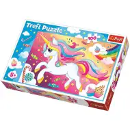 Úžasný jednorožec puzzle 100 dílků - Trefl