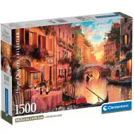 Večerní Benátky 1500dílné HQC kompaktní puzzle - Clementoni