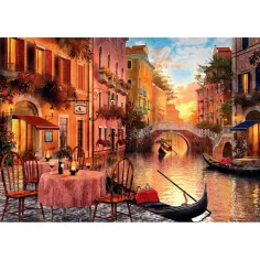 Večerní Benátky 1500dílné HQC kompaktní puzzle - Clementoni obrázek 2