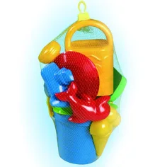 Velká pískoviště sada s vlnitým kbelíkem 10 dílů - D-Toys obrázek 2