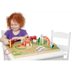 Vezmi si s sebou dřevěnou farmářskou hračkou - Melissa & Doug. obrázek 2