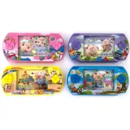 Vodní hra na zručnost s prasečím vzorem v různých barvách