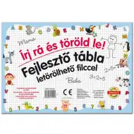 Vývojová kreslící tabulka s mazatelným fixem: Písmena - D-Toys