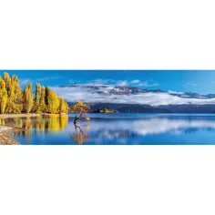 Wanaka zlatý odraz 1000dílné HQC panoramatické puzzle - Clementoni obrázek 2
