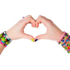 WeCool: Sada na výrobu gumičkových náramků ILY DIY s korálky obrázek 6