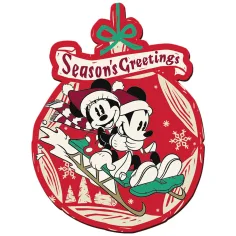 Wood Craft: Disney - Mickey a Minnie Vánoce 160 dílků prémiové dřevěné puzzle - Trefl obrázek 2