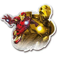 Wood Craft: Marvel Avengers - Iron Man 160-dílný prémiový dřevěný puzzle - Trefl obrázek 2