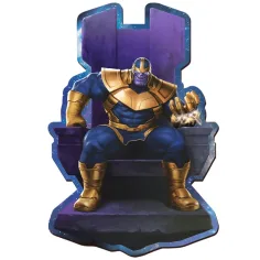 Wood Craft: Marvel Avengers - Thanos na trůnu 160-dílné prémiové dřevěné puzzle - Trefl obrázek 2