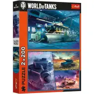 World of Tanks 2x200dílné puzzle - Trefl