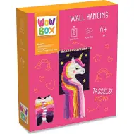 WowBox: Makramé Nástěnná dekorace - Jednorožec
