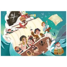 YO HO HO! Piráti 24 dílné Maxi puzzle - Clementoni obrázek 2