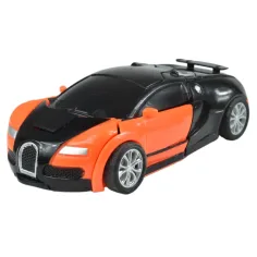 Závodní auto: Přeměnitelné na robota, autíčko na setrvačník v několika variantách, 13 cm obrázek 2