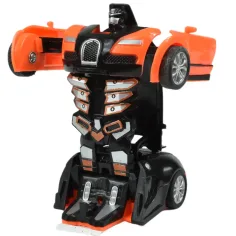 Závodní auto: Přeměnitelné na robota, autíčko na setrvačník v několika variantách, 13 cm obrázek 3