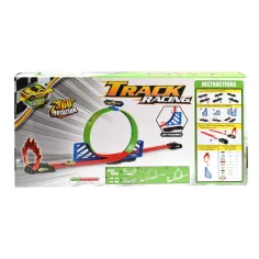 Závodní dráha Track Racing s 360° super smyčkou a jedním malým autem obrázek 3
