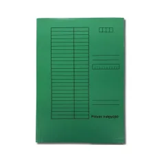 Zelená složka s páskem A4 230 g