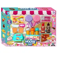 Zmrzlinová hračka s pizzou a doplňky