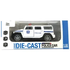 Zpětně táhnoucí auto Hummer s osvětlením a zvukem 1/32 v různých variantách obrázek 2