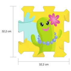 Zpívající kaktusy houbová puzzle - Terfl obrázek 2