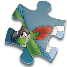 Zvířecí párty 48dílné podlahové puzzle 60x90cm obrázek 2